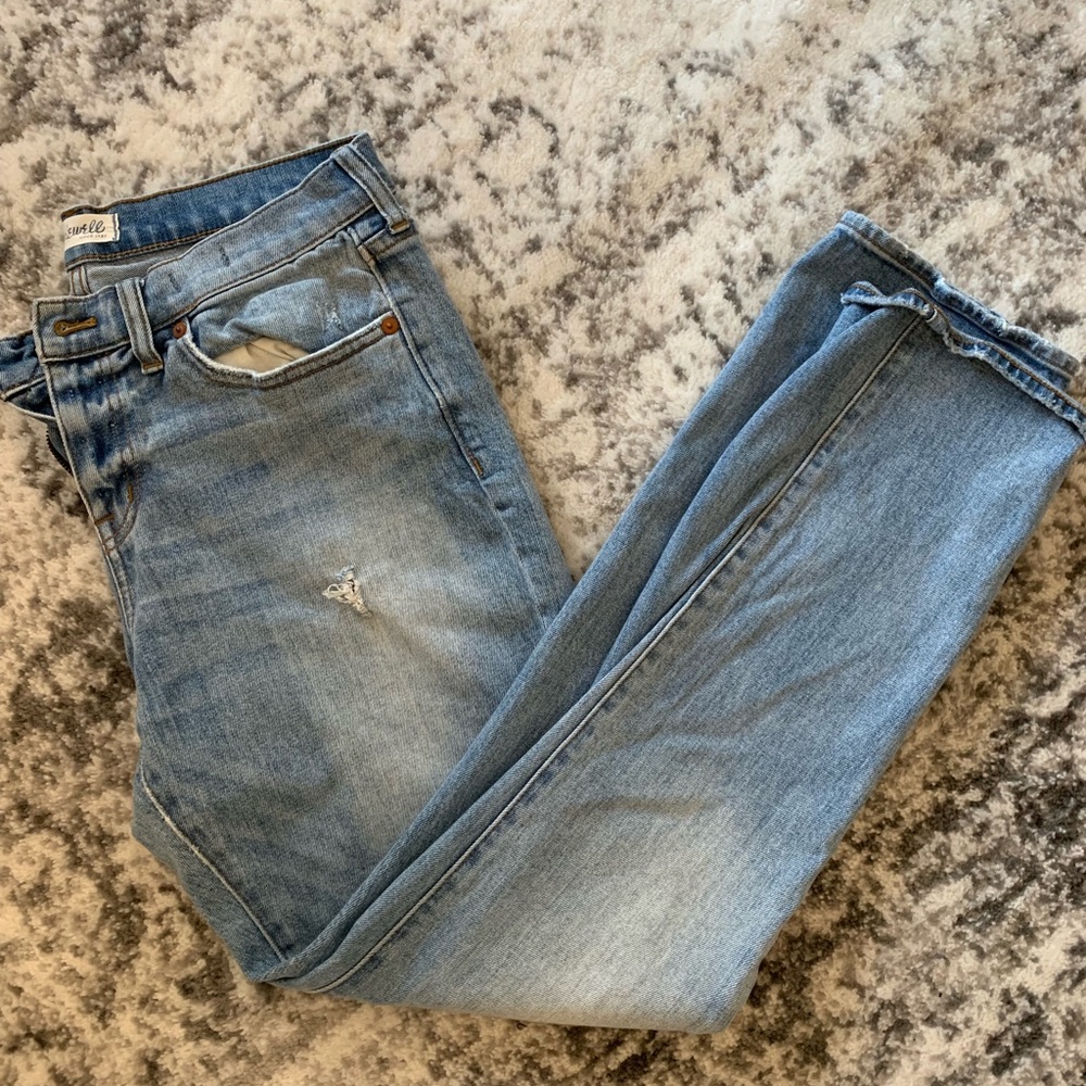 Madewell Slim Distressed Boyfriend Jean